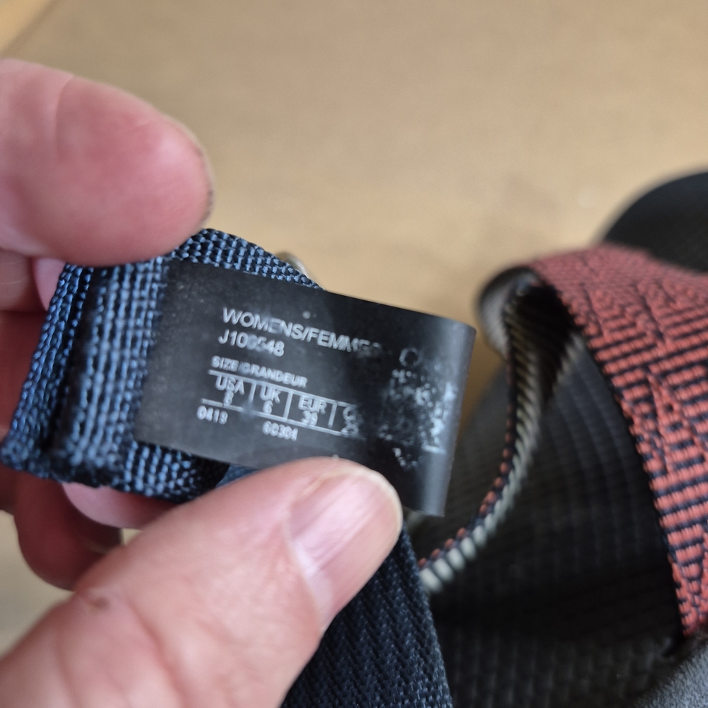 Chaco Sandals with Red and Blue Straps 3062 - Picture 7 of 9